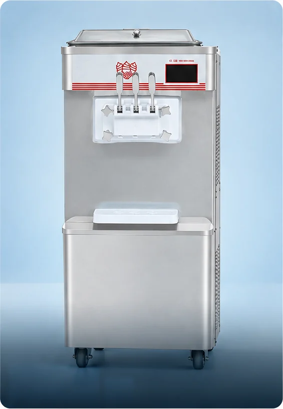 Soft serve ice cream machine
